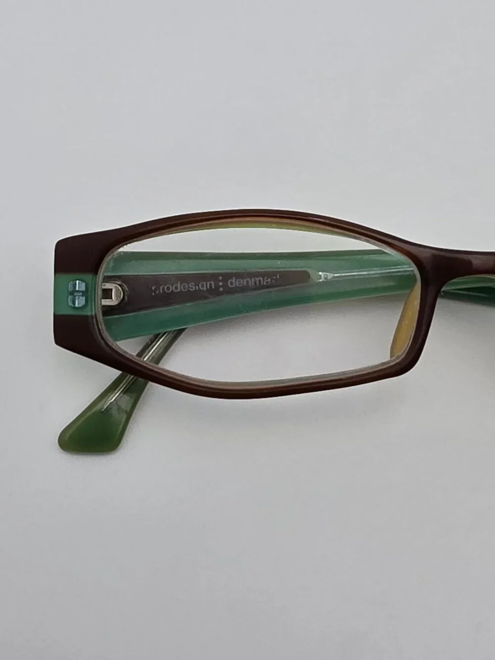 ProDesign Denmark 4628 1 c.5022 HB Brown Green Petite Eyeglasses Frame 49-17-135
